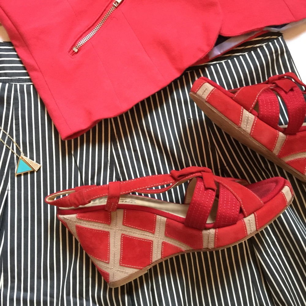 Ferragamo wedge sandals